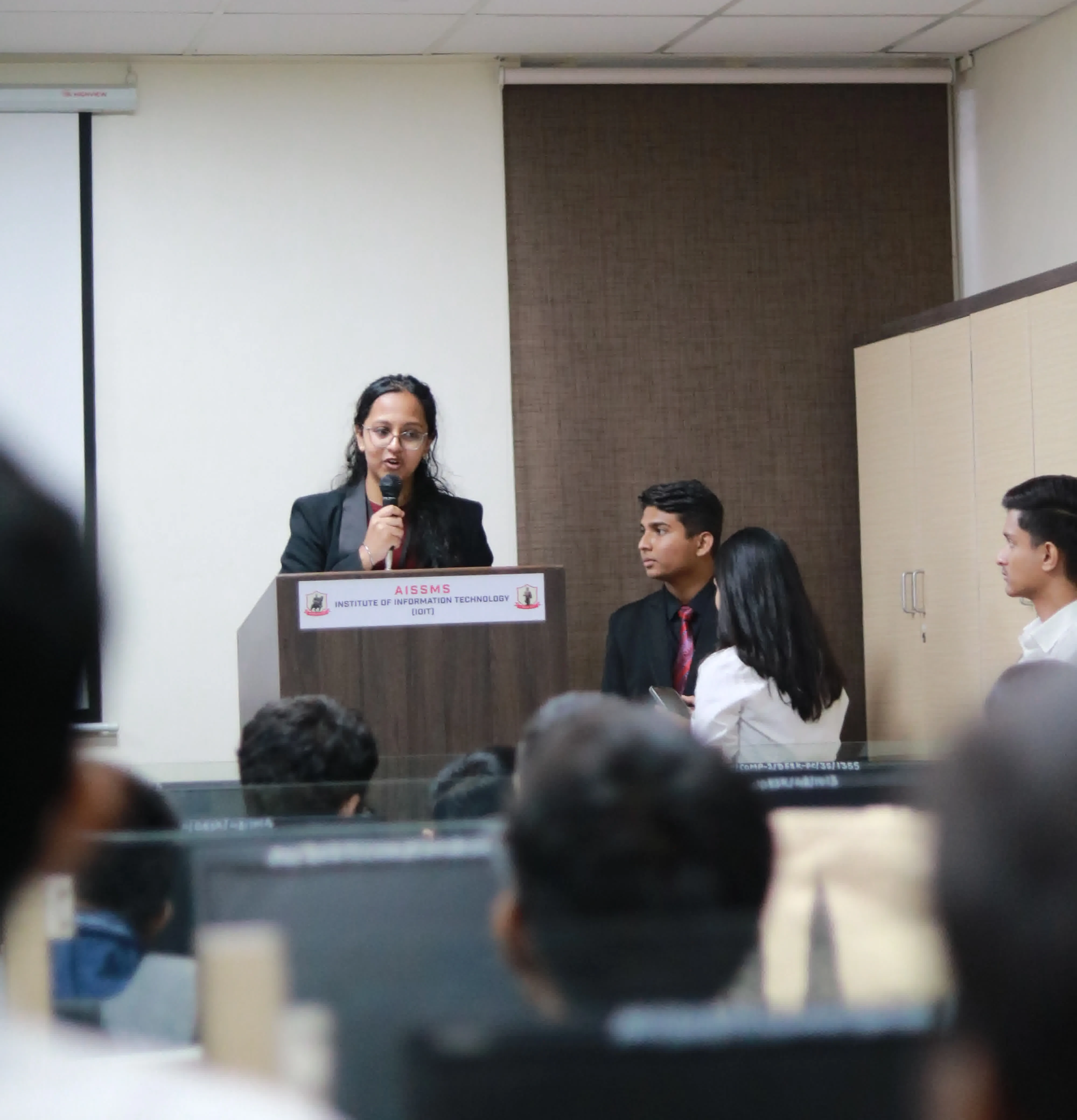 Speakers addressing the house